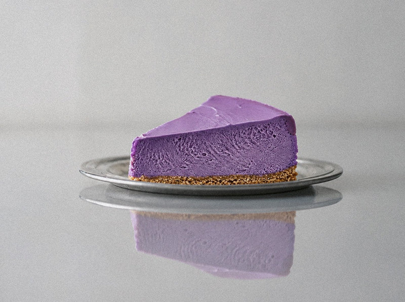 Cheesecake velours violet