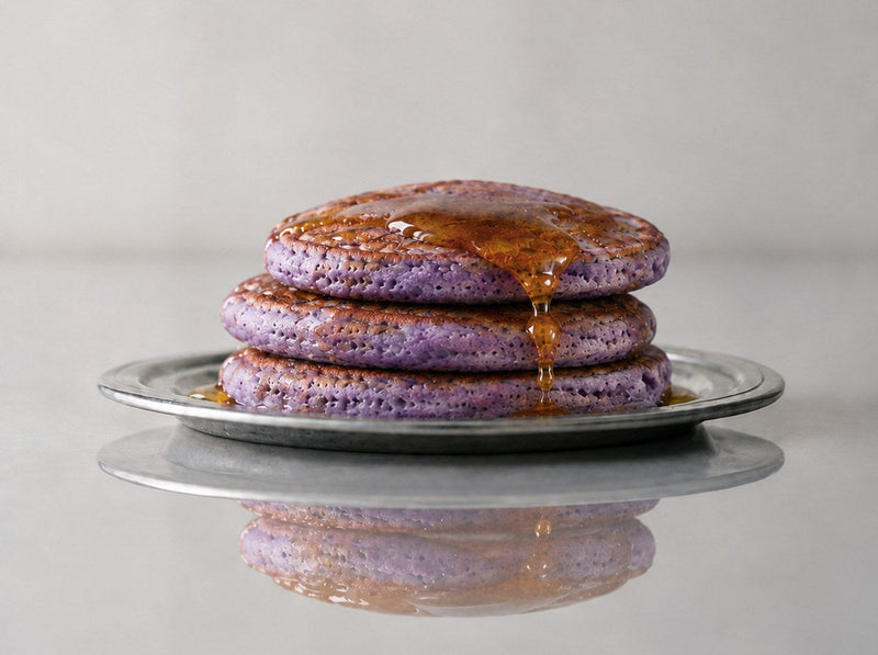 Pancakes moelleux à l'ube