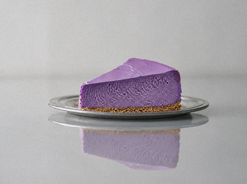 Cheesecake velours violet
