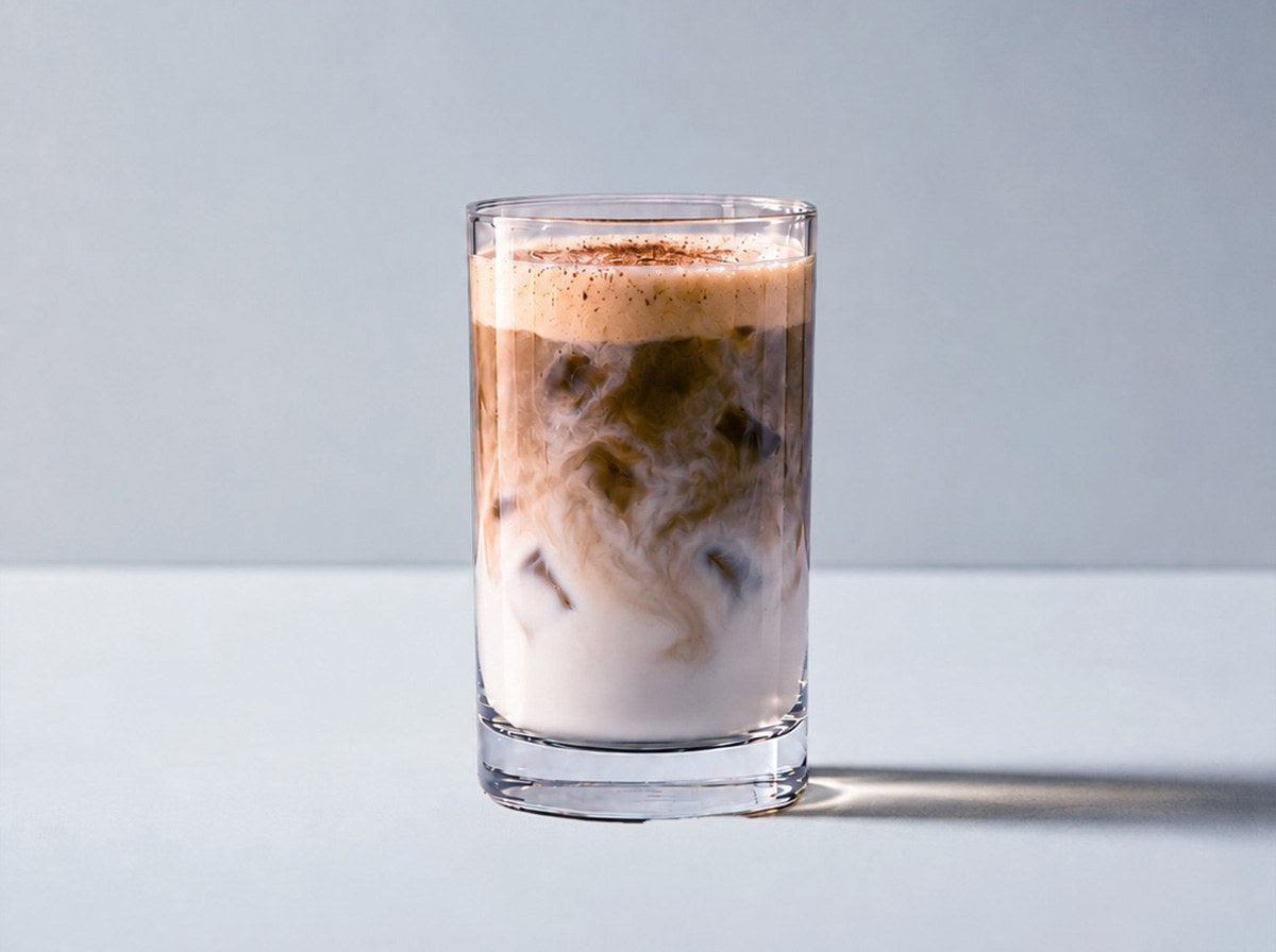 Hojicha latte